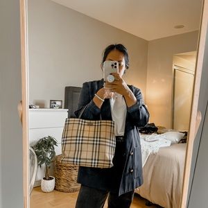 Authentic Burberry Tote Bag